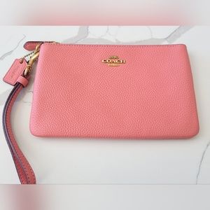 Coach Pink Wristlet